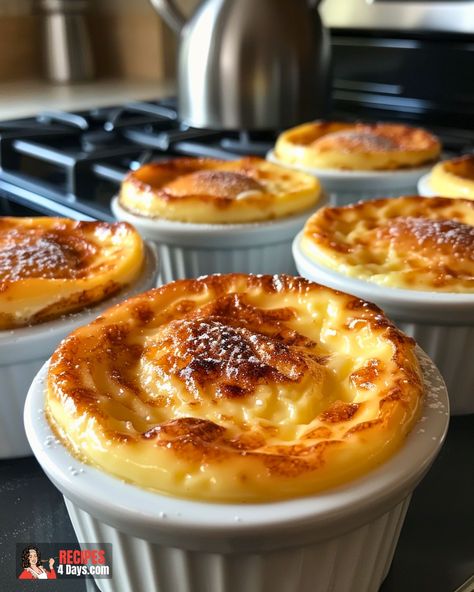 Old Fashioned Apple Fritters Old Fashioned Egg Custard Recipe, Egg Custard Recipe, Baked Custard Recipe, Grandmother Recipes, Egg Custard Recipes, Custard Recipe, Baked Custard, Custard Desserts, Comfort Desserts