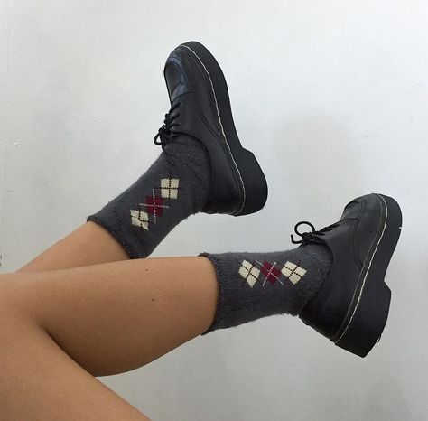 Argyle Socks Outfit, Socks Aesthetic, Argyle Socks, Sock Outfits, Halloween 2023, Doc Marten Oxford, Virtual Closet, Equestria Girls, Doc Martens