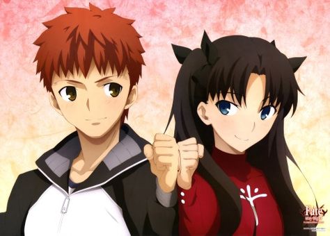 Shirou X Rin, Unlimited Blade Works, Emiya Shirou, Tohsaka Rin, Shirou Emiya, Romance Comics, Fate Stay Night Anime, Fate Anime Series, Fate Zero