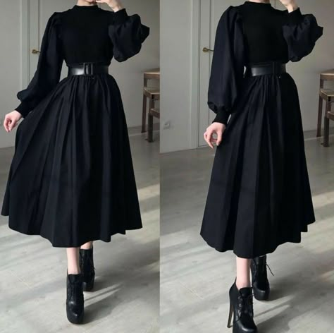 Retro Pin Up, Trendy Dress Outfits, Elegante Casual, Stylish Dresses For Girls, Stylish Dress Book, Fashion Attire, Modest Fashion Outfits, Casual Style Outfits, Looks Vintage