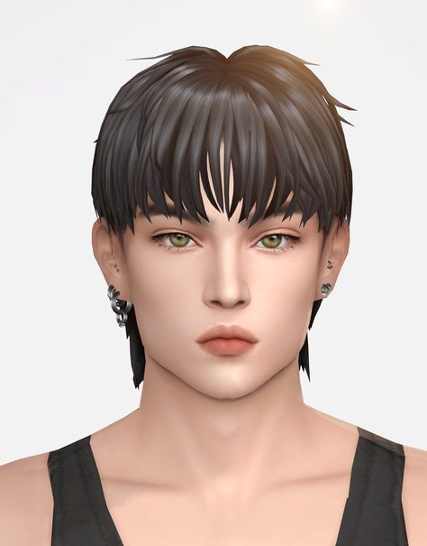 Sims 4 Cc Male Hair Patron, Sims 4 Male Hair Mullet, Sims 4 Cc Alpha Hair Male Patreon, Sims 4 Male Mullet Cc, Sims 4 Cc Mullet Hair Male, Sims 4 Mullet Cc Male, The Kunstwollen, Mods Ts4, Mohawk For Men