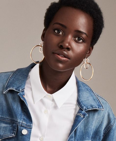 Lupita Nyong, Lupita Nyong'o, Dark Skin Beauty, Dark Skin Makeup, Dark Skin Women, Without Makeup, African Beauty, Summer Beauty, Black Is Beautiful