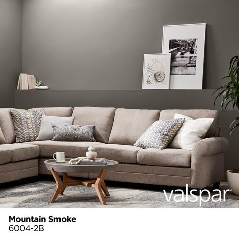 Valspar Mountain Smoke 6004-2b Paint Sample (Half-Pint) Lowes.com Lowes Paint Colors Valspar, Lowes Paint Colors, Paint Sample, Half Pint, Furnishings Design, Fathers Day Sale, Container Size, Paint Samples, Lowes Home Improvements