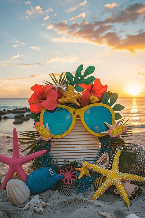 22 Stunning Beach Wedding Decor Ideas • Boho Theme Indian Wedding Decor, Beach Themed Birthday Decorations, Goa Theme Party Decoration, Outdoor Tropical Decor, Theme Park Party Ideas, Seaside Theme Party, Tropical Beach Party Decorations, Birthday Stand Ideas, Beach Party Theme Ideas