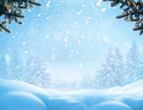 Christmas Winter Background, Christmas Snow Background, Anime Vibe, Happy New Year Greeting Card, Snow Background, Fresh Morning, New Year Greeting Card, Happy New Year Background, Merry Christmas Wallpaper