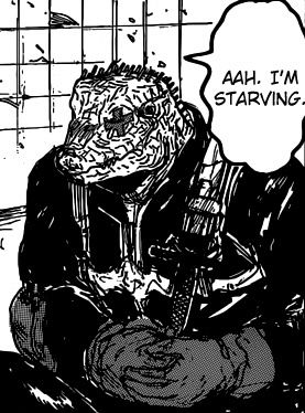 ch 118 Kaiman Dorohedoro, Caiman Dorohedoro, Silly Images, Manga Art, Sci Fi, Darth Vader, Let Me, Fictional Characters, Quick Saves