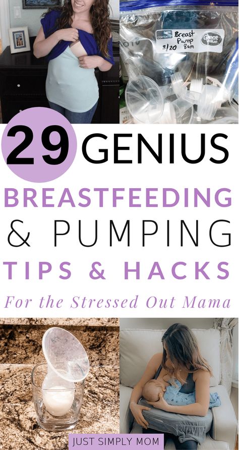 Breastfeeding can be exhausting and stressful for some moms. Take advice from these smart tips and hacks that will make any nursing mom's life easier. Breastfeeding Basket, Breastfeeding Cookies, Breastfeeding Quotes, Breastfeeding Supplements, Extended Breastfeeding, Postpartum Diet, Pumping Tips, Breastfeeding Benefits, Healthy Milk