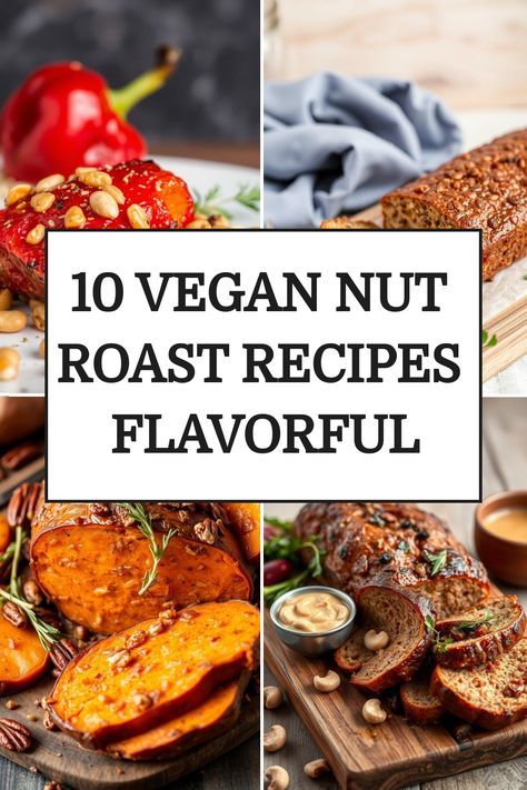 Cozy up with 10 comforting vegan nut roast recipes perfect for any occasion Nut Roast Recipe, Vegan Nut Roast, Roasted Nuts Recipe, Nut Roast, Ube Recipes, Hamburger Helper Recipes, Vanilla Ice Cream Recipe, Vegan Soup Recipes, Best Shakes