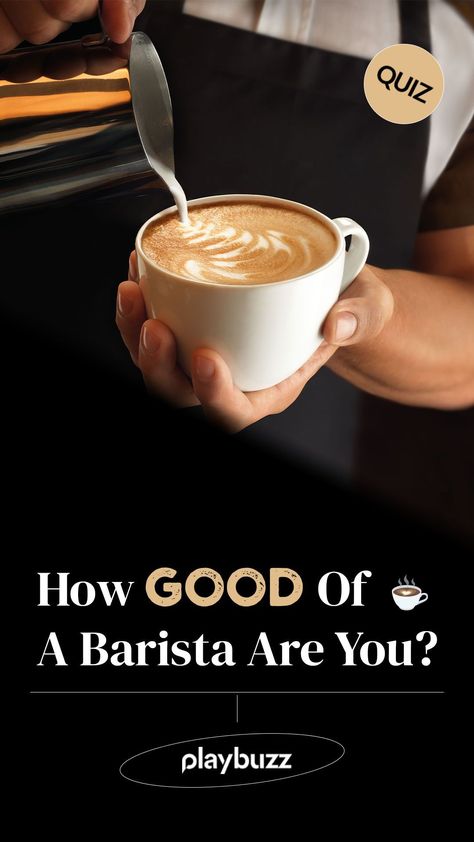 Are you good with a steam wand? Do you what it takes to make impeccable latte art? Only the best baristas will prevail! Barista Tips And Tricks, How To Become A Barista, Barista Skills, Barista Knowledge, Starbucks Barista Training, Barista Training, Starbucks Barista, Moka Pot, Latte Art