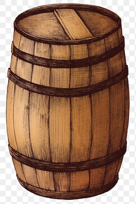 Barrel Drawing, Barrel Art, Wooden Barrels, Barrel Cake, Wood Barrel, Beer Barrel, Beer Store, Western Theme Party, Wine Painting