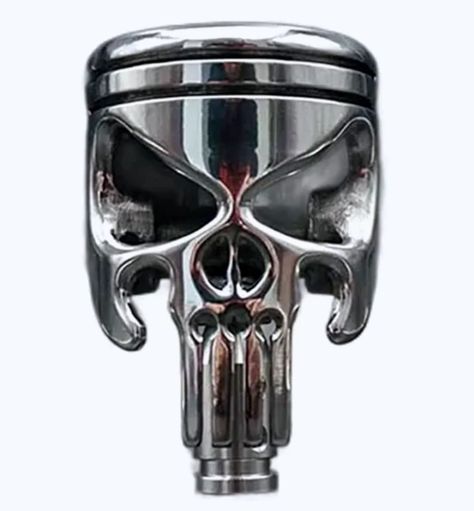 Contemporary Shift Knob Motorcycle Piston Medal Sculpture Skull Recliner Chair Covers, Gear Shift Knob, Car Vacuum Cleaner, Car Vacuum, Cylinder Shape, Gear Shift, Shift Knob, Lever Handle, Stone Carving