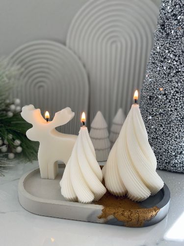 DIY candles for Christmas