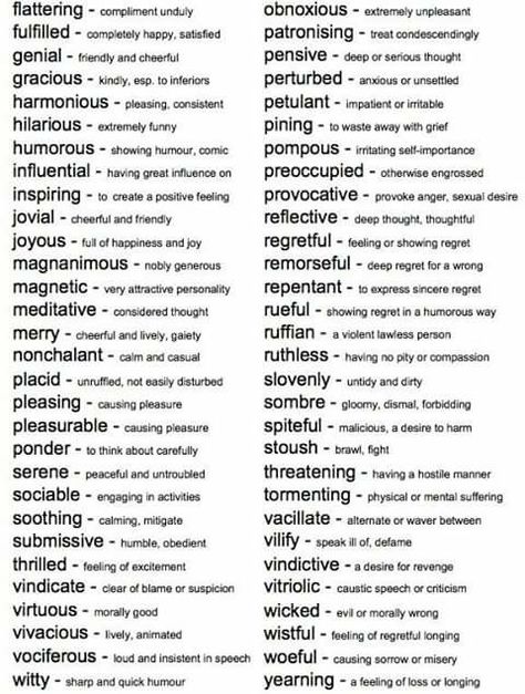 Positive and negative adjectives 4 Negative Descriptive Words, Fancy Adjectives, Interesting Adjectives, Negative Adjectives, Apology Text, Text Her, Positive Adjectives, Ielts Vocabulary, List Of Words