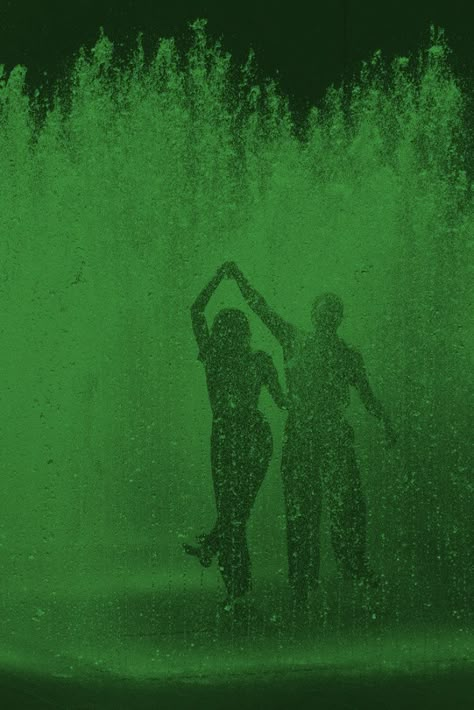 Dark Green Album Covers, Phtalo Green Core, Green Dance Aesthetic, Me As A Color, Viridian Green Aesthetic, Green Asthetics Photos, Rain Fountain, Plain Images, Icon Y2k