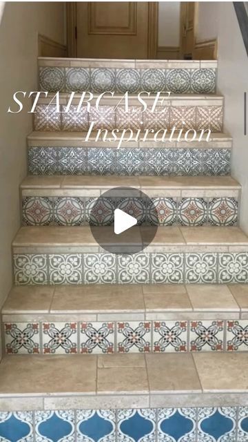 Mission Tile West Showrooms on Instagram: "We love a tiled staircase 👏 

Feature includes: @home_front_build" Staircase Feature, Mission Tile West, Tiled Staircase, Mission Tile, March 1, Love A, Our Love, Showroom, Tile