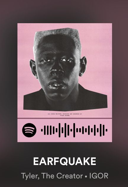 Tyler The Creator Songs, Are We Still Friends, Tyler The Creator Wallpaper, Running Out Of Time, Music Poster Ideas, Spotify Code, Lily Painting, Music Collage, Artist Wall