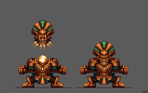 hugekraken on X: "Golem resprite I did in like a day leaned into them aztec and ancient culture vibes. #pixelart #terraria #gamedev https://t.co/V9nKCvllXU" / X Terraria Mods, Terraria Calamity, Cartoon Edits, Pixel Art Games, Terraria, Pixel Art Design, Game Dev, Ancient Cultures, Terrarium