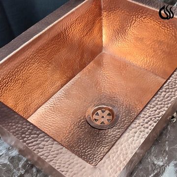 Hammered Copper Sink Kitchen, Copper Undermount Sink, Unlacquered Brass Kitchen, Brass Kitchen Island, Hammered Copper Sink, Copper Bar Sink, Sink In Island, Copper Kitchen Sink, Drop In Kitchen Sink