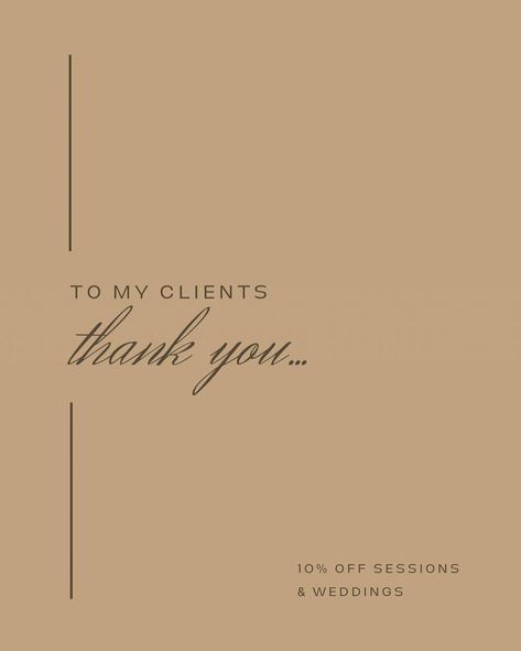 To my clients… thank you. thank you for always supporting me and this dream of mine. thank you for 5k!!!! y’all are seriously the best ever and this job wouldn’t be a reality without you guys. to show my gratitude, I am giving away a FREE SESSION. below are the rules!! 1. follow me 2. tag a friend 3. share to your stories this session must be booked on a week day and only between the months of april-july I am also offering 10% sessions and weddings for the next week!! I hope y’all ha... Now Booking Appointments Instagram, Thank You Clients, Supportive Friends, Without You, Tag A Friend, Next Week, Show Me, The Rules, Social Media Post