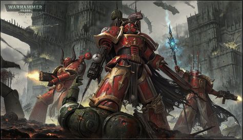 Chaos Space Marines, Roman Tishenin on ArtStation at https://www.artstation.com/artwork/Kdx8o Warhammer 40k Chaos Space Marines, 40k Chaos Space Marines, Chaos Sorcerer, Warhammer 40k Chaos, Warhammer Chaos, Chaos Space Marines, Space Marine Art, Chaos 40k, Warhammer 40k Memes