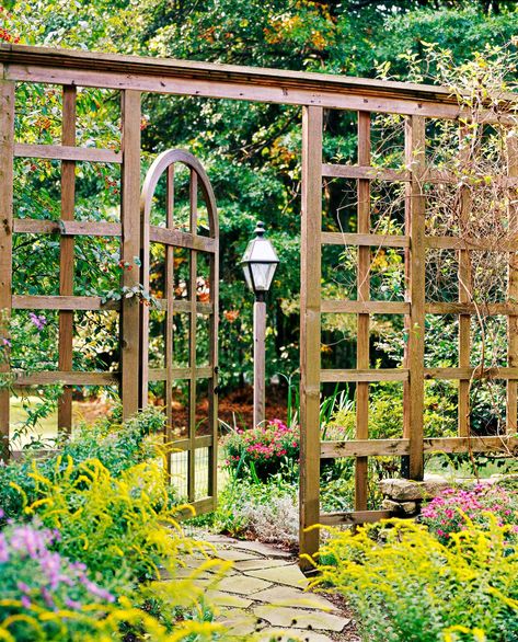 enclosed-garden-open-door-be0aa935 Gated Arbor, Garden Enclosure Ideas, Garden Enclosure, Deer Fencing, Deer Garden, Deer Resistant Garden, Deer Proof, Deer Fence, Enclosure Ideas