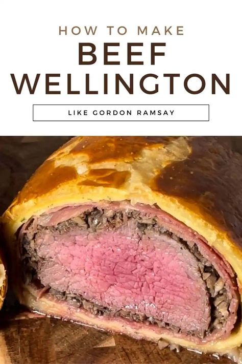 The Gordon Ramsay Beef Wellington is an iconic dish known for its tender beef fillet wrapped in layers of savory duxelles, prosciutto, and puff pastry. While it may seem intimidating, with the right approach, you can recreate this show-stopping meal at home. Whether you’re hosting a special occasion or just looking to challenge yourself in the kitchen, these expert tips will guide you to perfecting every element of this classic recipe. Meatloaf Wellington Recipe, Beef Wellington Recipe Easy, Best Beef Wellington Recipe, Meatloaf Wellington, Gordon Ramsay Beef Wellington, Easy Beef Wellington, Individual Beef Wellington, Wellington Recipe, Beef Wellington Recipe