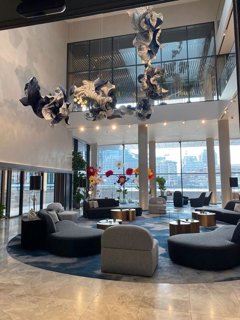 Review: The Westin London City is a hidden gem in the heart of the city - MyLondon London Hotel, Wellness Hotel, London Trip, Conference Center, Mansions Homes, London Hotels, City Hotel, Steam Room, Hotel Lobby