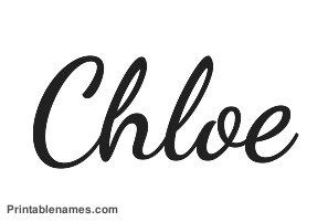 Chloe In Cursive, Chloe Tattoo Name, Chloe Name, Leavers Shirt, Name In Cursive, Garter Tattoo, Handwritten Type, Tattoo Fonts Cursive, Fancy Writing