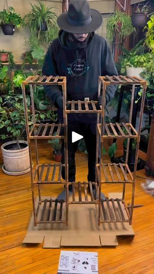 64K views · 521 reactions | Love this plant stand 💚🌱💚 #plantsmakepeoplehappy #happyplants #houseplants #indoorplants #indoorplantsdecor | Foraging Fosters | Giulio Cercato · Be Creative Plant Tips, House Plant, Be Creative, Plant Stand, Indoor Plants, House Plants, The Fosters, Love This, Plants