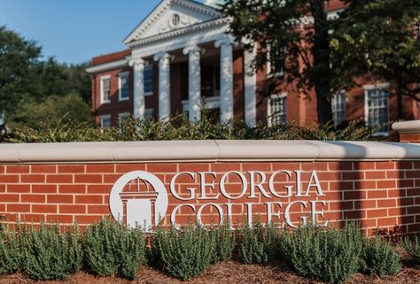 I attend Georgia College and I am a Junior Georgia College And State University, Georgia College, Safe Neighborhood, Top Colleges, Pin Board, The School, State University, Georgia, Vision Board