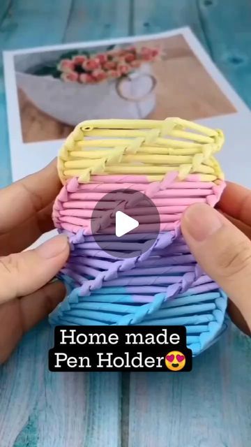 Art & Crafts Ideas on Instagram: "Home made pen holder😍  #CraftyCreations #DIYCrafts #HandmadeHappiness #CraftingInspiration #CreativeCrafters #CraftyLife #DIYProjects #HandmadeWithLove #CraftyIdeas #CraftingCommunity #DIYDecor #HandmadeTreasures #CraftyMinds #DIYArt #HandmadeGifts #CraftingFun #CreativeHands #CraftersGonnaCraft #DIYHomeDecor #HandmadeArtisan #CraftingPassion #DIYInspiration #CraftyVibes #HandmadeCrafts #CraftingAddict #DIYCrafting #CraftingLove #HandmadeArtwork #CraftySkills #DIYCraftingIdeas" Sharpie Storage, Pens Holder Diy Craft Ideas, Diy Pen Holder Ideas, Craft Supplies Pen Holders For Hobby, Diy Journal Pen Holder, Art Crafts Ideas, Pen Holder Diy Cardboard, Pen Holder Ideas, Pen Stand Diy Handmade