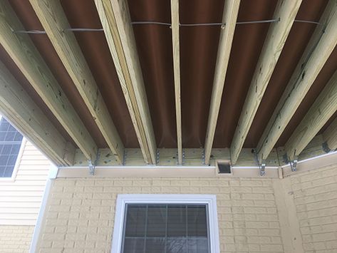 Why Trex RainEscape | Deck and Under Deck Waterproofing | Deck Drainage Deck Waterproofing, Deck Drainage System, 2nd Story Deck, Under Deck Roofing, Under Deck Drainage System, Under Deck Drainage, Under Deck Ceiling, Elevated Deck, Rooftop Balcony