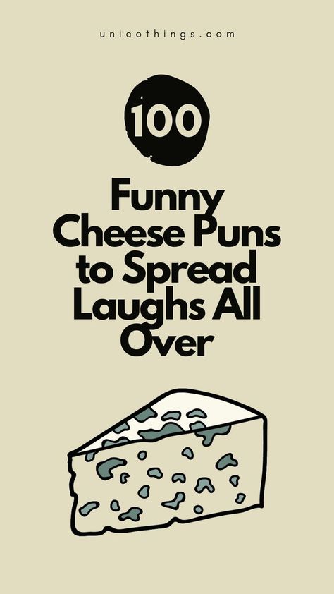 Check out these funny and hilarious cheese puns that will bring a deliciously funny twist to your life. Cheese Quotes, Cheese Puns, Witty Comebacks, Double Entendre, Best Cheese, Smile On, Funny Puns, A Smile, Puns