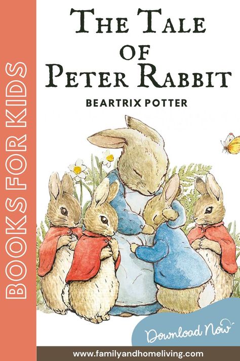 The Tale Of Peter Rabbit is possibly one of the cutest short bedtime stories for kids and toddlers ever! The story is about a rather naughty and mischievous little rabbit named Peter who manages to get himself into all sorts of trouble in the garden of Mr. McGregor. The Tale of Peter Rabbit Book | Beatrix Potter | Beatrix Potter Books | Free Books For Kids | Free Books To Read | Free Books Download for Kids Books To Improve English, Peter Rabbit Books, Tale Of Peter Rabbit, Beatrix Potter Books, Story Kids, Benjamin Bunny, Easy Books, Building Activities, Kids Game