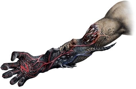 Sorcerer's Arm With Blight Sacrifice Art, Soul Sacrifice, 다크 판타지, Fantasy Armor, Creature Concept Art, Creature Concept, Fantasy Inspiration, Creature Design, Creature Art