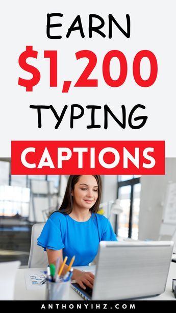 Do you know you can make money typing captions? Need online closed captioning jobs to make extra money? Check out these easy ways to make extra money with closed captioning. You can earn as high as $1,200 typing captions. These closed captioning jobs allows you to work at home, and they are the best ways to make money online typing files Captioning Jobs, Good Listening Skills, Typing Jobs, Flexible Jobs, Ways To Get Money, Money Making Jobs, Social Media Jobs, Work From Home Tips, Earn Money From Home