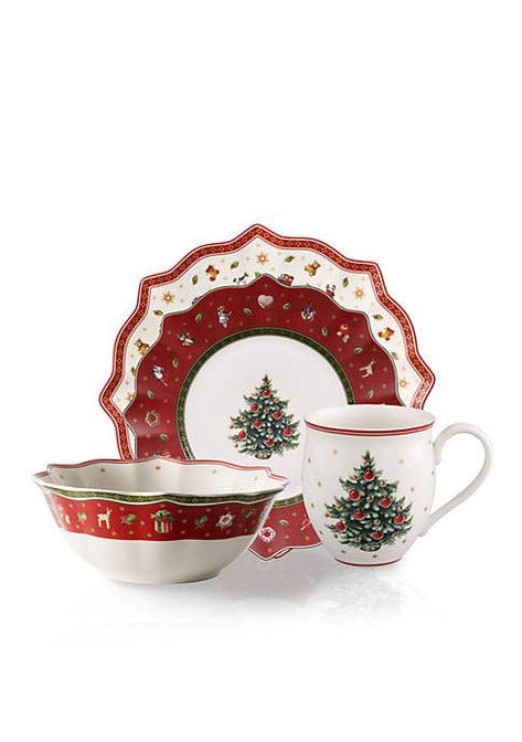 Villeroy & Boch Christmas, Festive Table Setting, Holiday Dinnerware, Serve Ware, Christmas China, Christmas Dinnerware, Christmas Tableware, Spode Christmas Tree, Spode Christmas