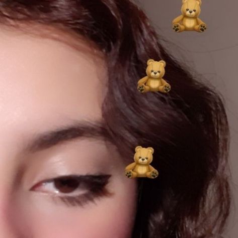 #eyeliner #filter #snapchat #snapchatfilter #lens #teddybears #soft #bear #softcore #makeup Teddy Bear Eyeliner, Bear Instagram, Filter Snapchat, Soft Bear, Editing Tricks, Photo Editing Tricks, Snapchat Filters, Instagram Filter, Teddy Bears