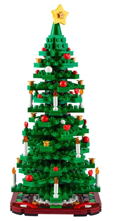 Modern Jul, Lego Christmas Tree, Christmas Tree Holder, Mini Christmas Tree Decorations, Building Toys For Kids, Lego Christmas, Modern Holiday Decor, Large Christmas Tree, Festive Crafts