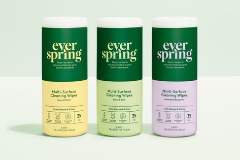 Everspring Packaging — Brad Norr Design Create Color Palette, Lemon Mint, Liquid Hand Soap, Sustainable Lifestyle, Down To Earth, Creativity And Innovation, Fresh Design, Household Essentials, Fitness Beauty