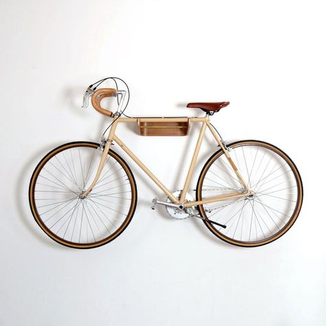 bike* - onefortythree Bike On The Wall, Wall Mount Bike Rack, Hollow Wall Anchors, Hollow Wall, Bike Storage Solutions, Bike Hanger, Stylish Bike, Bike Wall, Dining Room Accessories