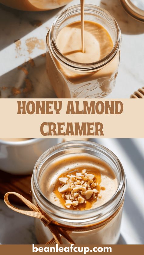 Diy Almond Creamer, Homemade Almond Creamer, Whole 30 Creamer, Dates Coffee Creamer, Almond Creamer Recipe, At Home Coffee Creamer, Diy Creamer Non Dairy, Homemade Almond Coffee Creamer, Oatmilk Coffee Creamer Recipe