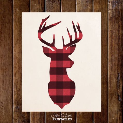 Hirsch Silhouette, Lumber Jack, Lumberjack Birthday, Lumberjack Party, Traditional Holiday Decor, Buffalo Plaid Pattern, Deer Silhouette, Christmas Wallpaper Backgrounds, Metal Tree Wall Art