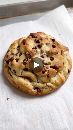 New York Cookies, Levain Cookies, Cooking With Karli, Levain Bakery, Giant Cookie, Ooey Gooey, Single Serving, Single Serve, Chocolate Chip Cookie