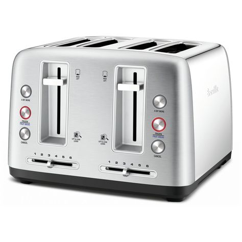 How do you toast any type of bread and get it just the way you like it? ‘Fruit Bread’, ‘Lift & Look’ and ‘A Bit More’ Breville Toaster, Type Of Bread, 4 Slice Toaster, Different Types Of Bread, Home Appliance Store, Fruit Bread, Breakfast Toast, Types Of Bread, The Breakfast