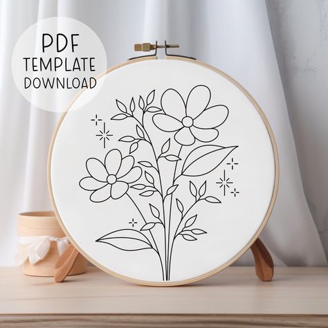 Printable Embroidery Designs, Pattern Embroidery Design Drawings, Floral Embroidery Patterns Templates, Hand Embroidery Patterns Free Templates, Embroidery Flowers Pattern Templates, Embroidery Designs Flowers, Embroidery Patterns Free Templates, Craft For Adults, Gopro Photos