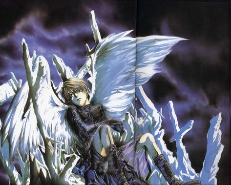 Kaori Yuki, Angel Sanctuary, Types Of Angels, Eastern Art, Warrior Girl, Old Anime, Angels And Demons, Ethereal Art, Manga Characters