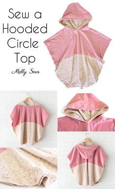 Sewing A Hood Diy, Hooded Poncho Sewing Pattern Free, Sew Poncho Pattern, Hooded Poncho Pattern Sewing, Poncho With Hood Pattern, Diy Poncho With Hood, Hood Pattern Sewing Free, How To Sew A Hood, Hood Sewing Pattern