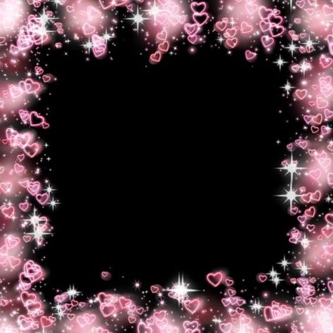 Emo Border Png, Y2k Frame Png, Heart Border Overlay, Y2k Frames Template, Kawaii Picture Frame, Kawaii Frame Png, Y2k Borders Frame, Kawaii Borders Frames, Glitter Frame Png Gif