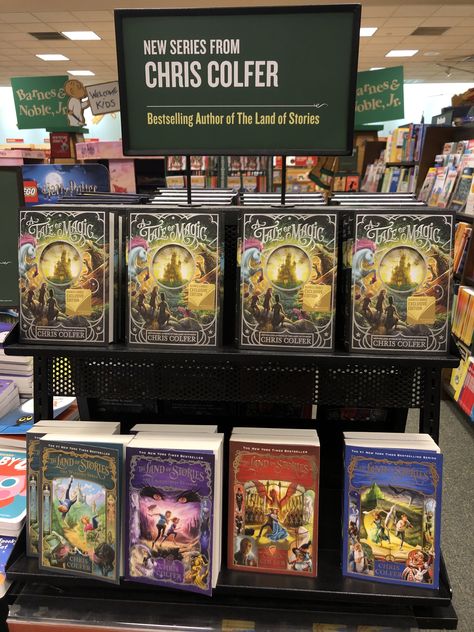 If you’re looking for a great new kids book check out the #newrelease from Chris Colfer #taleofmagic and while you’re at it grab the original series #landofstories if you haven’t already #greatreads #barnesandnoble #nationalbookmonth Chris Colfer Books, The Land Of Stories, Chris Colfer, Kids Book, Kids Books, Kids Reading, Kids' Book, Barnes And Noble, New Series